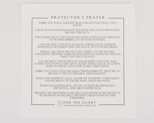 Protector’s Prayer – Signature 8x8 Black & White Print