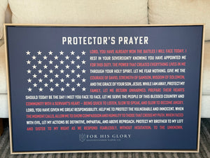 Protector’s Prayer- Stretched Canvas