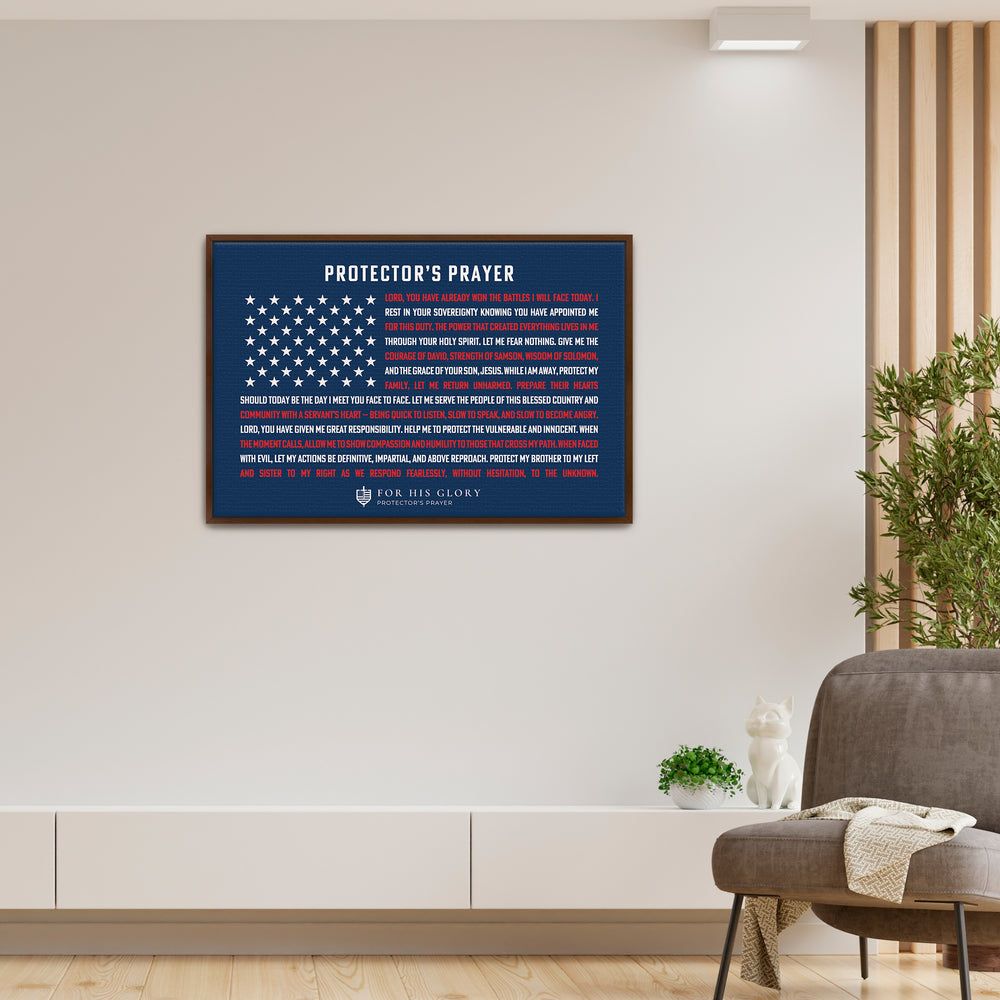 Protector’s Prayer- Canvas
